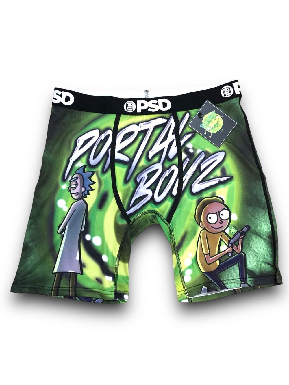 PSD Rick & Morty "Portal Boyz" Men's Boxer Brief - Med